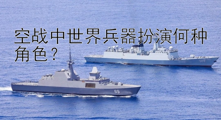 空战中世界兵器扮演何种角色？