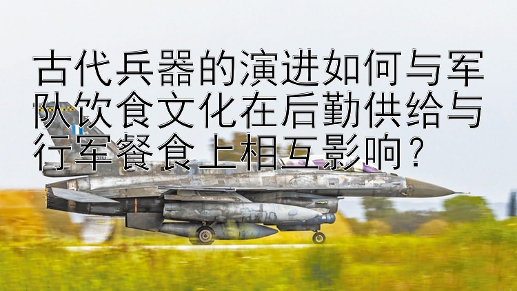 古代兵器的演进如何与军队饮食文化在后勤供给与行军餐食上相互影响？