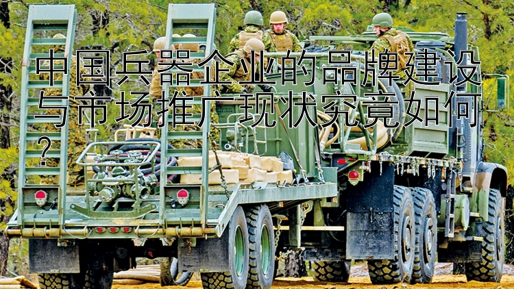 中国兵器企业的品牌建设与市场推广现状究竟如何？