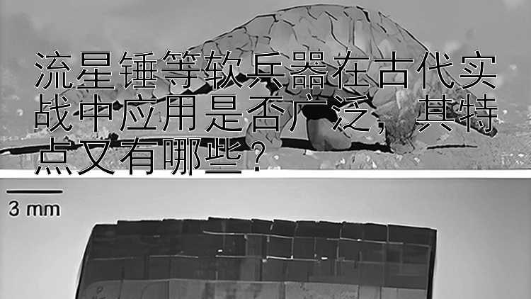 流星锤等软兵器在古代实战中应用是否广泛其特点又有哪些？